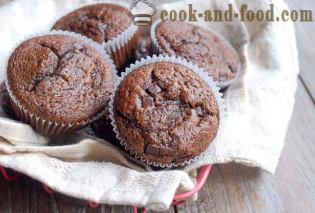 Chocolate muffins - um passo a passo receita