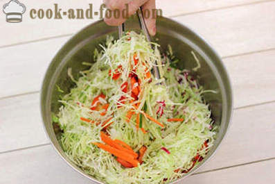 Salada fresca com pepino
