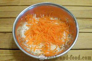 Vitamina salada de repolho e cenoura