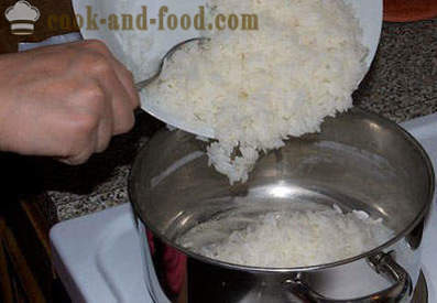 Papas de arroz leite - Passo a passo receita