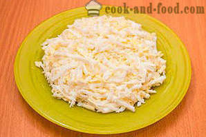 Salada de caranguejo com arroz e milho