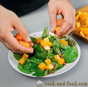 Frutas e vegetais saladas