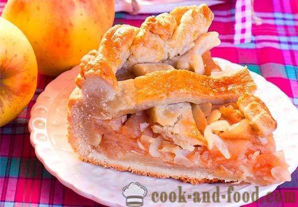 Apple pie, como cozinhar um bolo com maçãs