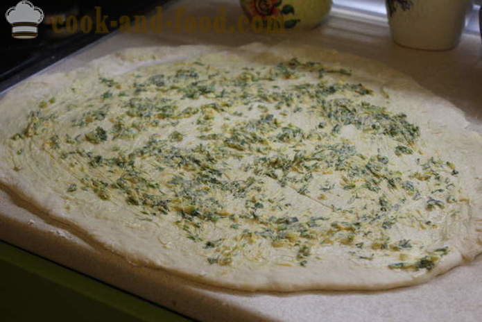 Pães de queijo com alho e cebola - como fazer bolos com queijo e alho, com um passo a passo fotos de receitas