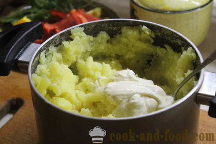 Batata, purê de batatas com aipo e cebola - como fazer purê de batatas com cebola e aipo, um passo a passo fotos de receitas