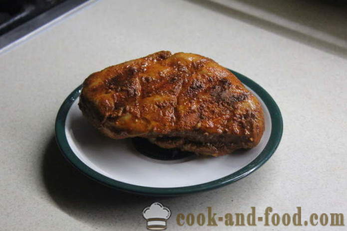 Início pastrami frango no forno - como cozinhar um pastrami peito de frango em casa, passo a passo fotos de receitas