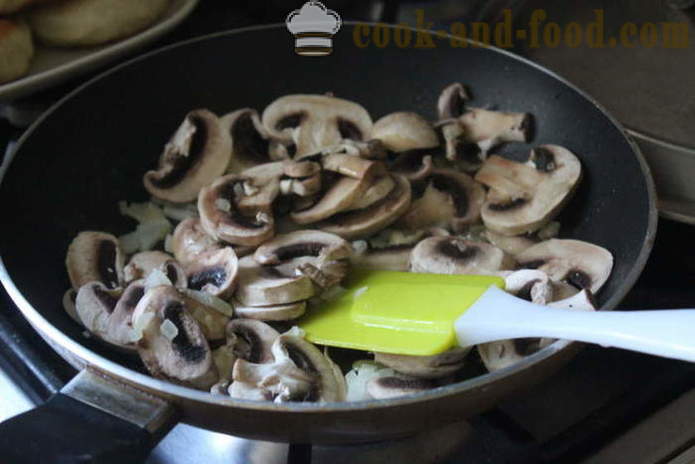 Sopa de cogumelo com queijo - como cozinhar sopa de queijo com cogumelos bem rápido saborosa, com um passo a passo fotos de receitas