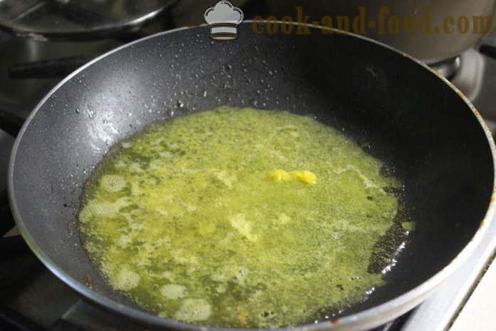 Mitboly Chicken - como cozinhar almôndegas em molho, passo a passo foto-receita de molho mitbolov