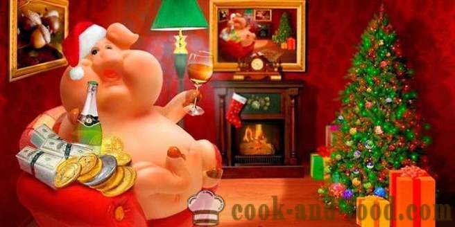 Cocktails e bebidas de Natal em 2019 Ano do Porco - o que bebidas para beber na véspera de Ano Novo 2019 Receitas de Ano Novo: alcoólicas e refrigerantes para as crianças e grávidas