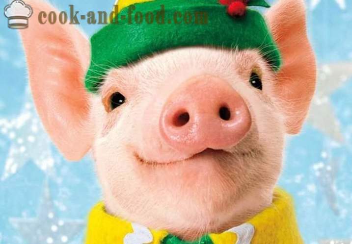 O que se preparar para o Ano Novo 2019 Ano do Porco - Menu de Ano Novo no ano do porco ou javali, receitas com fotos