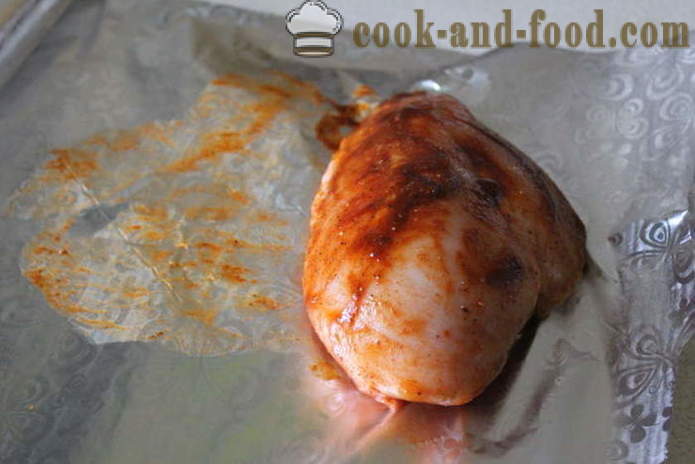 Peito de frango casa pastrami em folha - como fazer um frango pastrami no forno, com um passo a passo fotos de receitas
