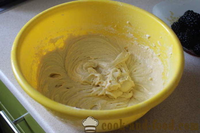 Gelatinosa torta de amora sem iogurte - como fazer uma torta de amora no forno, com um passo a passo fotos de receitas
