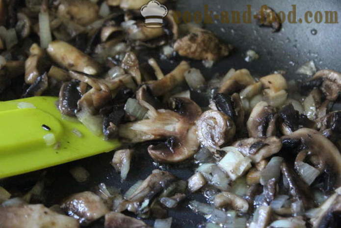 Coxa de frango sem osso com cogumelos no forno - como cozinhar um delicioso coxas de frango no forno, com um passo a passo fotos de receitas