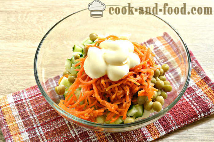 Salada incomum com cenoura em coreano - como cozinhar uma deliciosa salada com cenoura coreano, fotos passo a passo receita