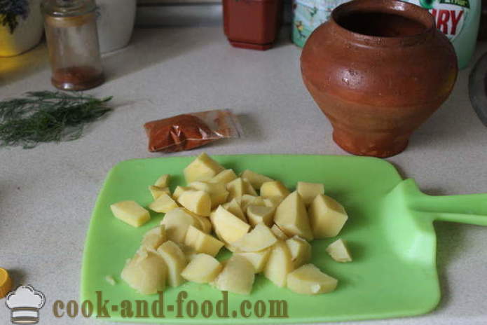 Batatas na panela no forno - como deliciosas batatas cozidas na panela, com um passo a passo fotos de receitas