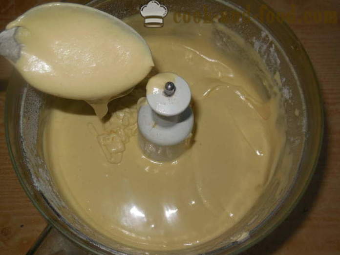 Queque simples para o leite condensado no forno - como assar biscoitos no leite condensado, um passo a passo fotos de receitas