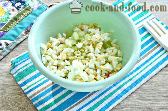 Salada de batata com lula enlatada - como fazer uma salada com lulas e batatas, com um passo a passo fotos de receitas