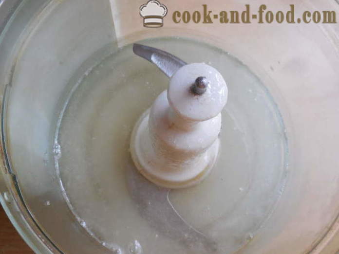 Congelando com gelatina para o bolo de Páscoa - como preparar o esmalte sem ovos, passo a passo fotos de receitas