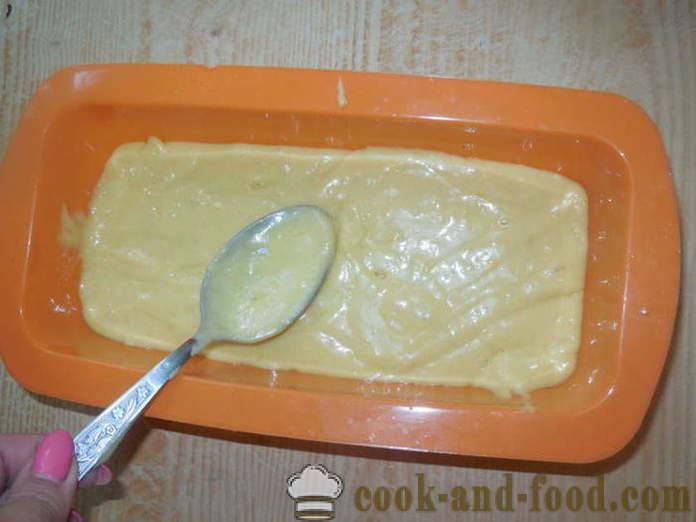Queque simples na maionese e creme de leite - como assar um bolo sem manteiga, um passo a passo fotos de receitas