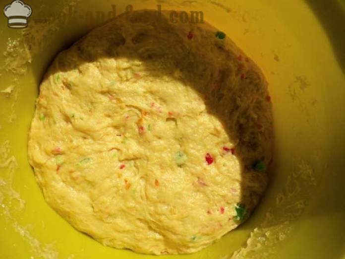 Bolo de açafrão com proteína gelo - como cozinhar um bolo com crosta de gelo, um passo a passo fotos de receitas