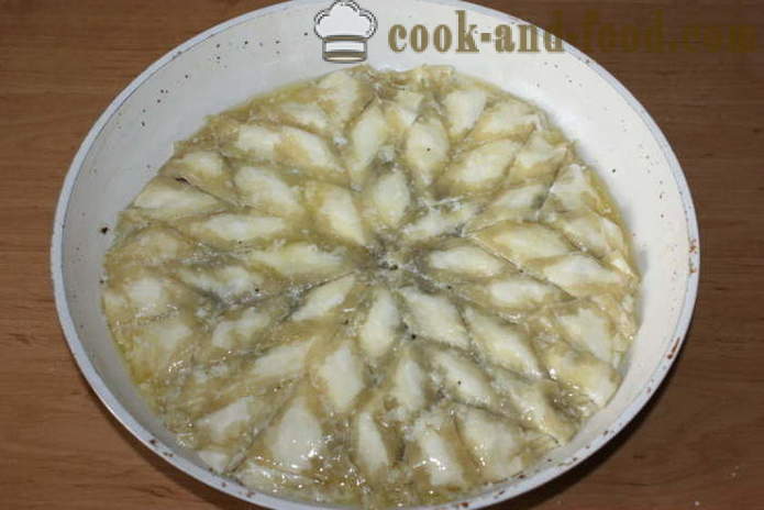 Baklava turco com nozes - Como fazer baklava em casa, fotos passo a passo receita