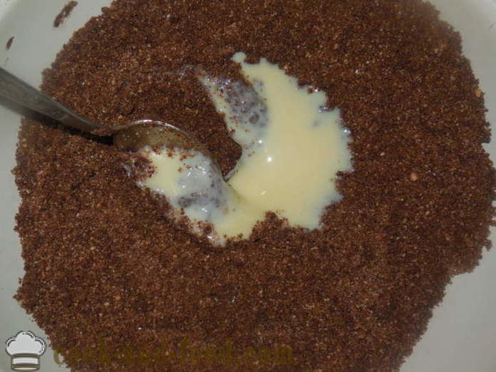 Bolo de chocolate caseiro com batatas leite condensado - como cozinhar uma batata bolo, fotos passo a passo receita
