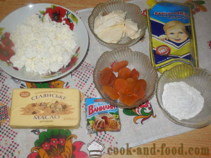 Curd Páscoa sem ovos crus - Como Fazer bruto queijo cottage Páscoa, passo a passo fotos de receitas