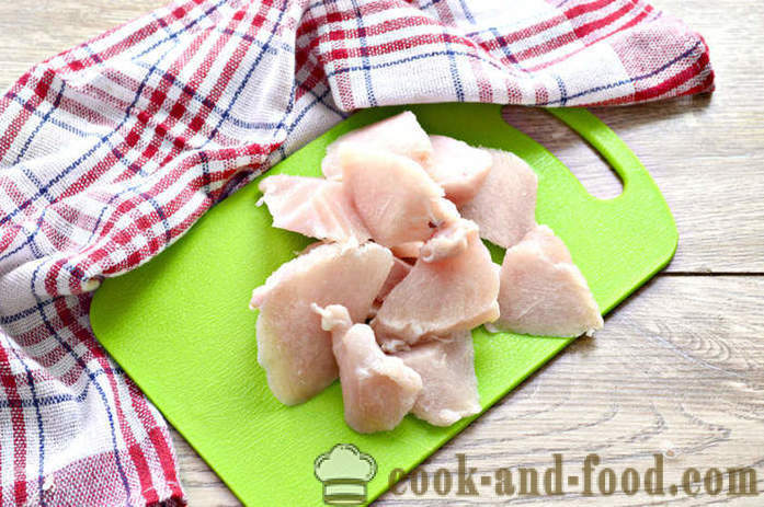 Bolinhos alimentares com frango picada - como fazer bolinhos de massa com frango picada, com um passo a passo fotos de receitas