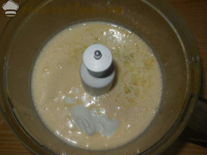 Bolos simples com creme de leite com nozes - Como assar bolos com creme de leite e refrigerante no forno, com um passo a passo fotos de receitas