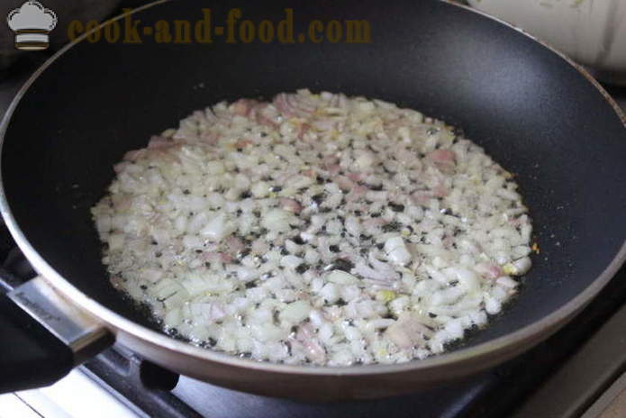 Molho cremoso de cogumelos - como cozinhar um molho de cogumelos com cogumelos, um passo a passo fotos de receitas