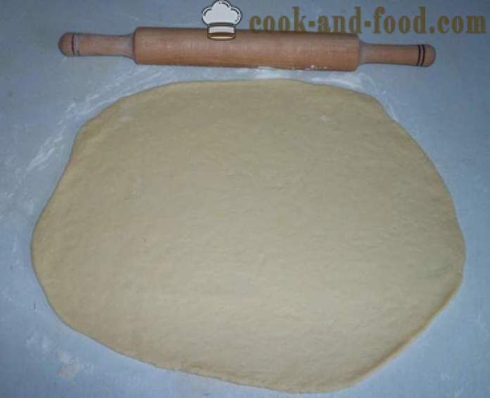 Levedura torta de maçã Rosa - como cozinhar uma torta de maçã com massa de pão em forma de rosas, passo a passo fotos de receitas