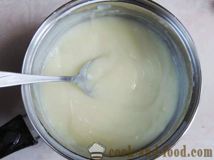 Sorvete de caramelo a partir do leite sem ovos - como preparar sorvete caseiro sem ovos, passo a passo fotos de receitas