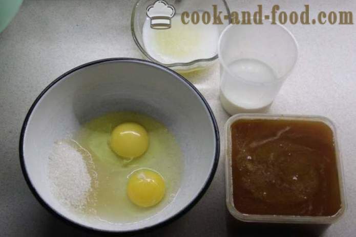 Bolo de mel simples com gengibre - como cozinhar um bolo com mel e gengibre no forno, com um passo a passo fotos de receitas