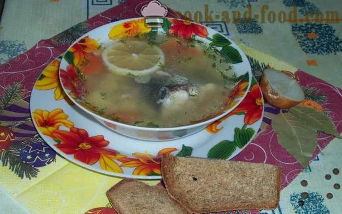 Sopa deliciosa da carpa - como cozinhar sopa de carpa, com um passo a passo fotos de receitas