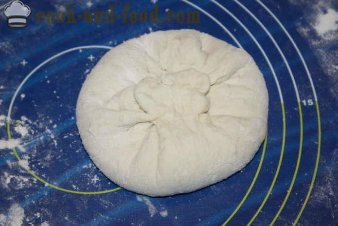 Queijo Ualibah - tortas caseiras Ossétia como cozinhar torta de queijo da Ossétia, com um passo a passo fotos de receitas