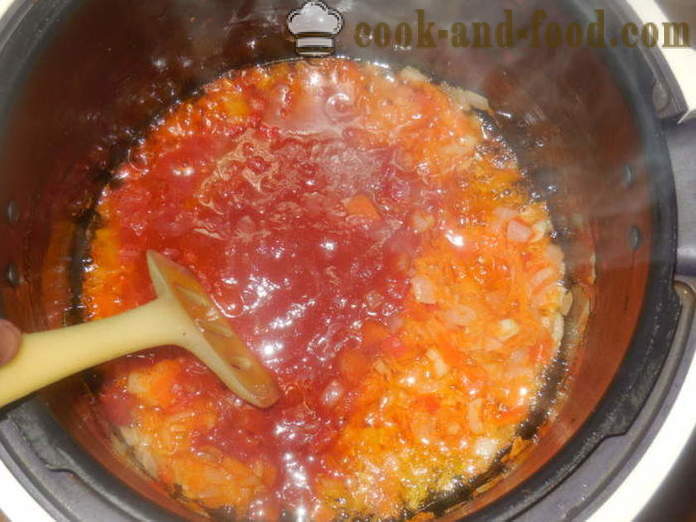 Kapustnyak delicioso com couve fresca e milheto - kapustnyak como cozinhar a partir de couve fresca em uma panela de pressão, um passo a passo fotos de receitas