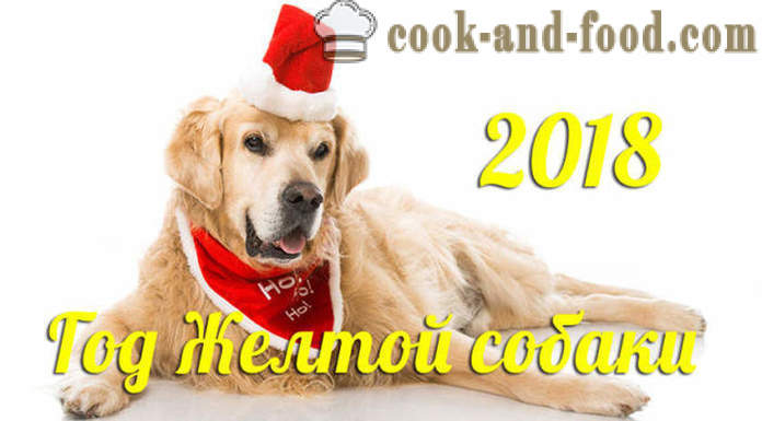 Receitas simples e deliciosas para o Ano Novo 2018 com uma foto - o que cozinhar para o Ano Novo 2018 Year of the Dog