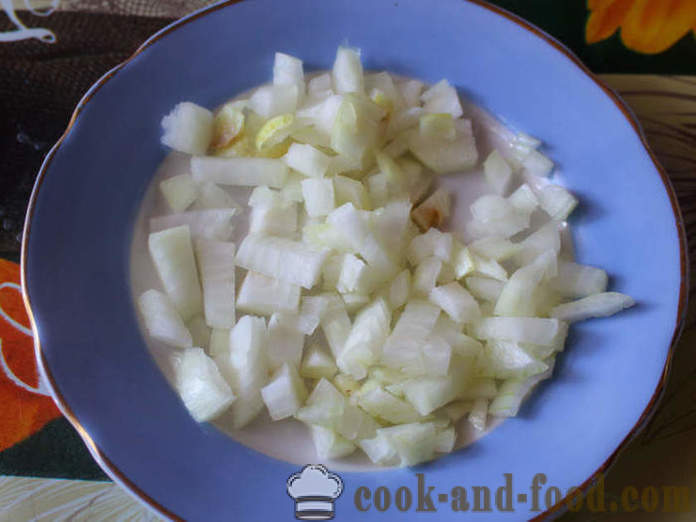 Salada de berinjela com cebola e maionese - como fritar berinjela com maionese, um passo a passo fotos de receitas