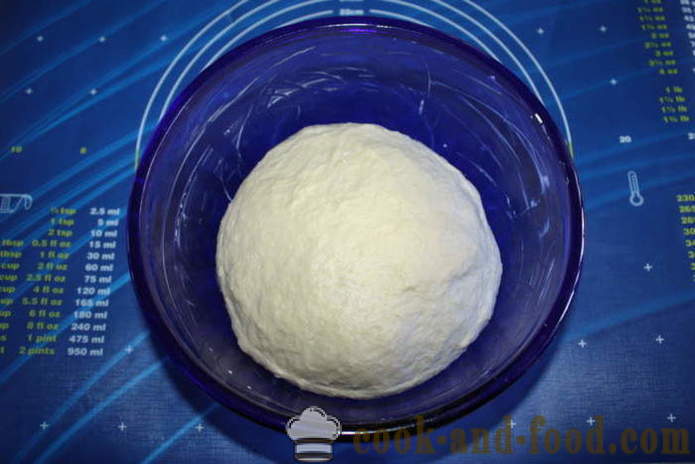 Pães de fermento com sementes de papoula no forno - Como fazer uma bela bolos com sementes de papoula, um passo a passo fotos de receitas