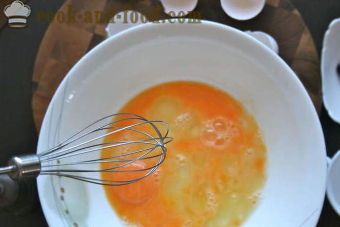 Panquecas Omletnye - como fazer uma omelete japonês, um passo a passo fotos de receitas