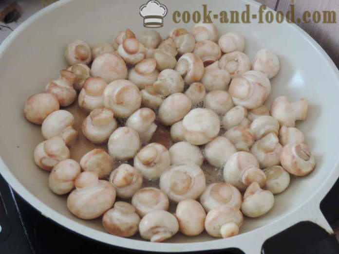 Cogumelos marinados rapidamente - como cozinhar cogumelos marinados em casa, fotos passo a passo receita