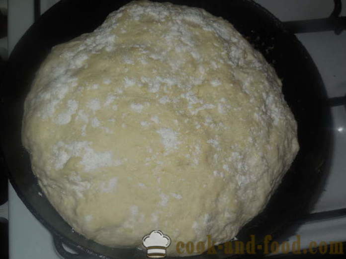 Pão caseiro com purê de batatas - Como cozinhar batata pão em casa, fotos passo a passo receita