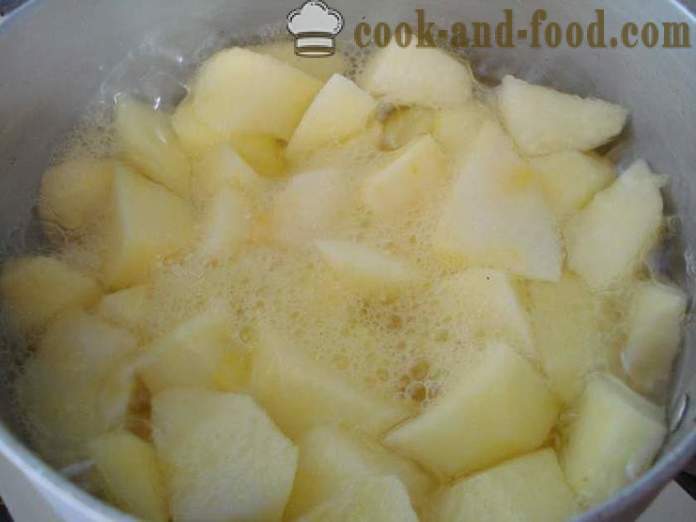 Molho de maçã bebê de maçãs frescas - Como fazer compota de maçã bebê em casa, passo a passo fotos de receitas