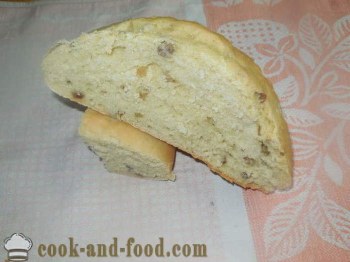 Pão Home ucraniano com bacon e banha - como cozer o pão no forno de pão em casa, passo a passo fotos de receitas