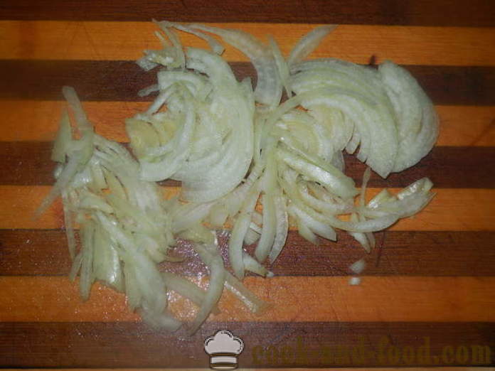 Vegetariana Herring Vestida com nori - como cozinhar arenque sob um casaco de pele com nori algas, um passo a passo fotos de receitas