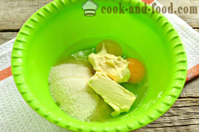 Torta de limão em semolina e iogurte na forma do bolo - como fazer maná kefir, um passo a passo fotos de receitas
