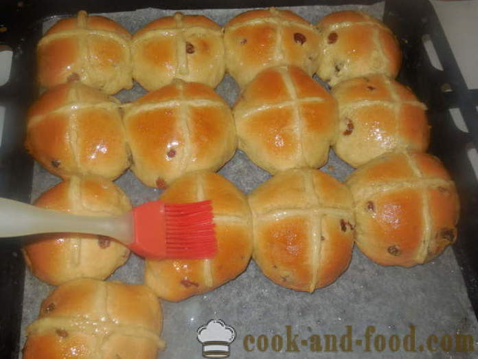 Pães simples e bonita para a Páscoa - como cozer o pão de Páscoa, um passo a passo fotos de receitas