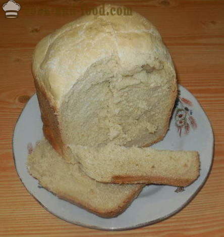 Uma receita simples de pão caseiro em marinada de tomate - como cozer pão na máquina de fazer pão em casa, passo a passo fotos de receitas