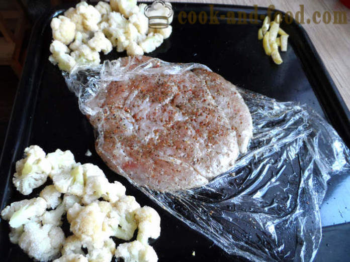 Costeletas da galinha com queijo no forno - como cozinhar costeletas de frango é saborosa, com um passo a passo fotos de receitas