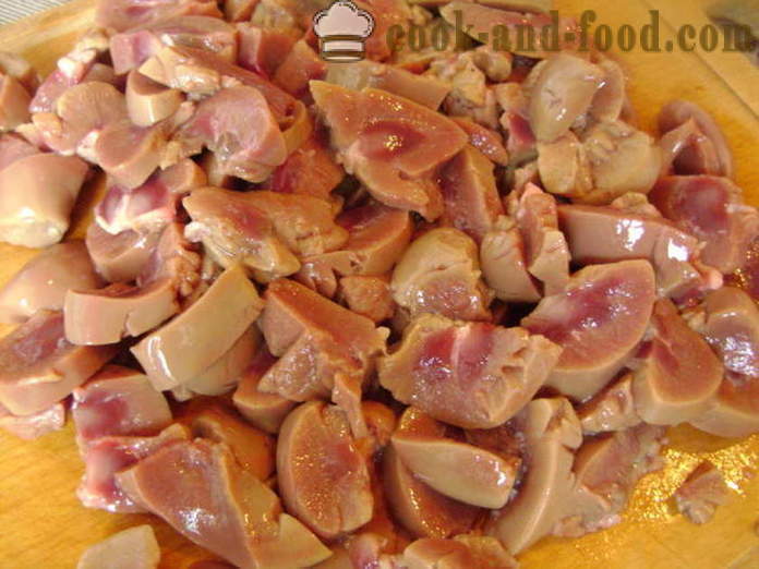 Rins lombo carne saborosa e corretamente - como cozinhar renal carne, inodoro, com um passo a passo fotos de receitas
